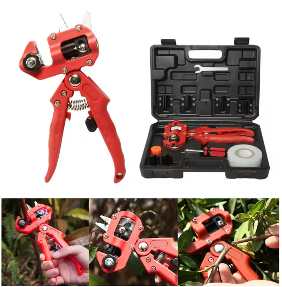 Kit Professionnel de Pinces à Greffer – Sécateur et Outils de Greffage pour Arbres Fruitiers
