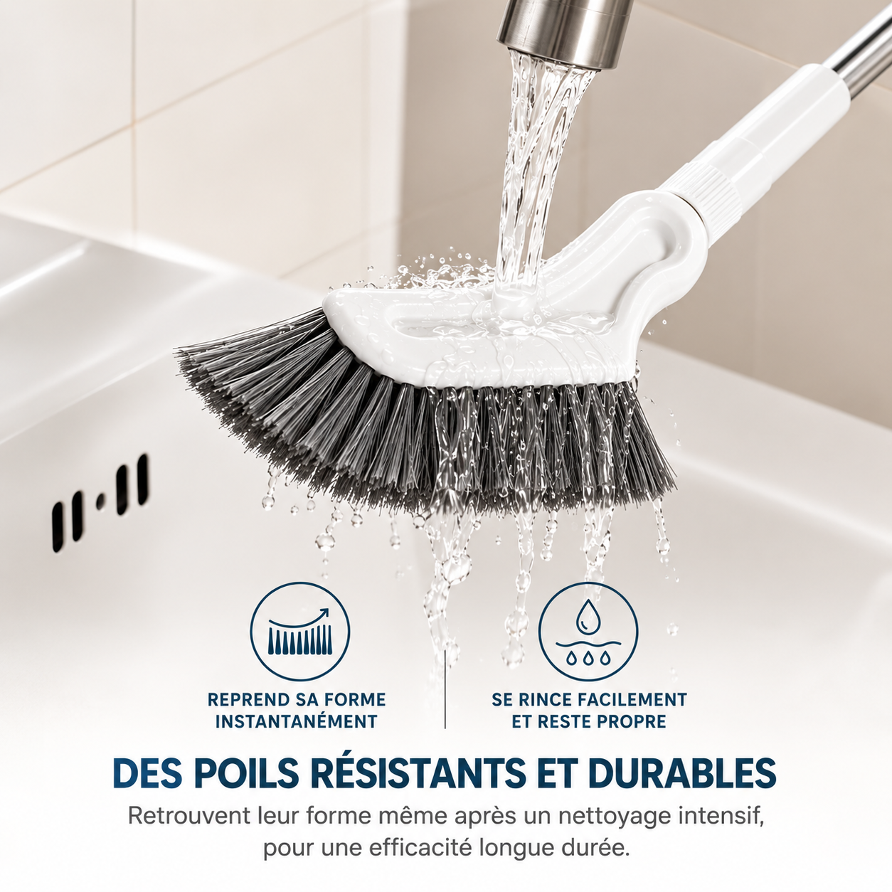 ELVARA™ - Brosse à Récurer Télescopique