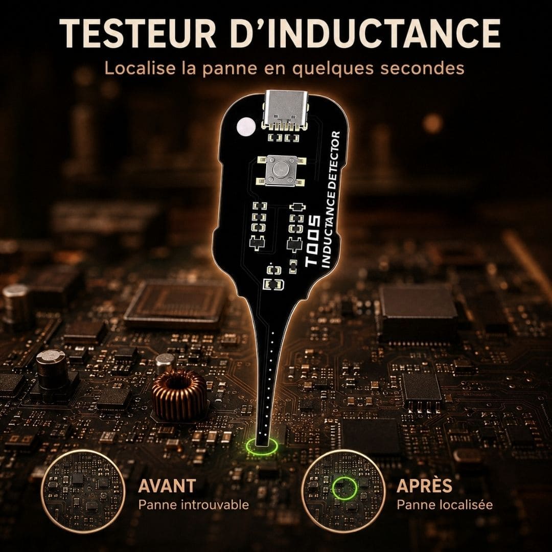Testeur d'inductance – Localise la panne en un instant