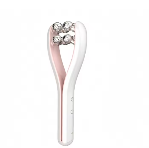 Masseur Facial 3D Double Rouleaux – Soin Visage Raffermissant
