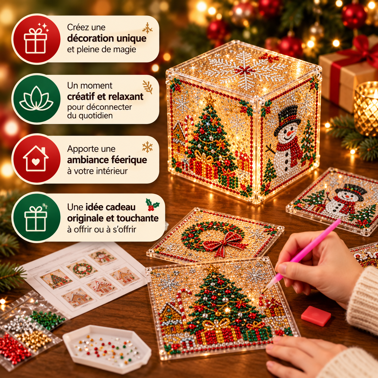 Diamanta™ - Boîte de Noël en Diamond Painting