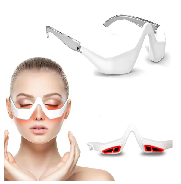 Lunettes de Massage Oculaire LED – Soin Anti-Fatigue et Relaxation