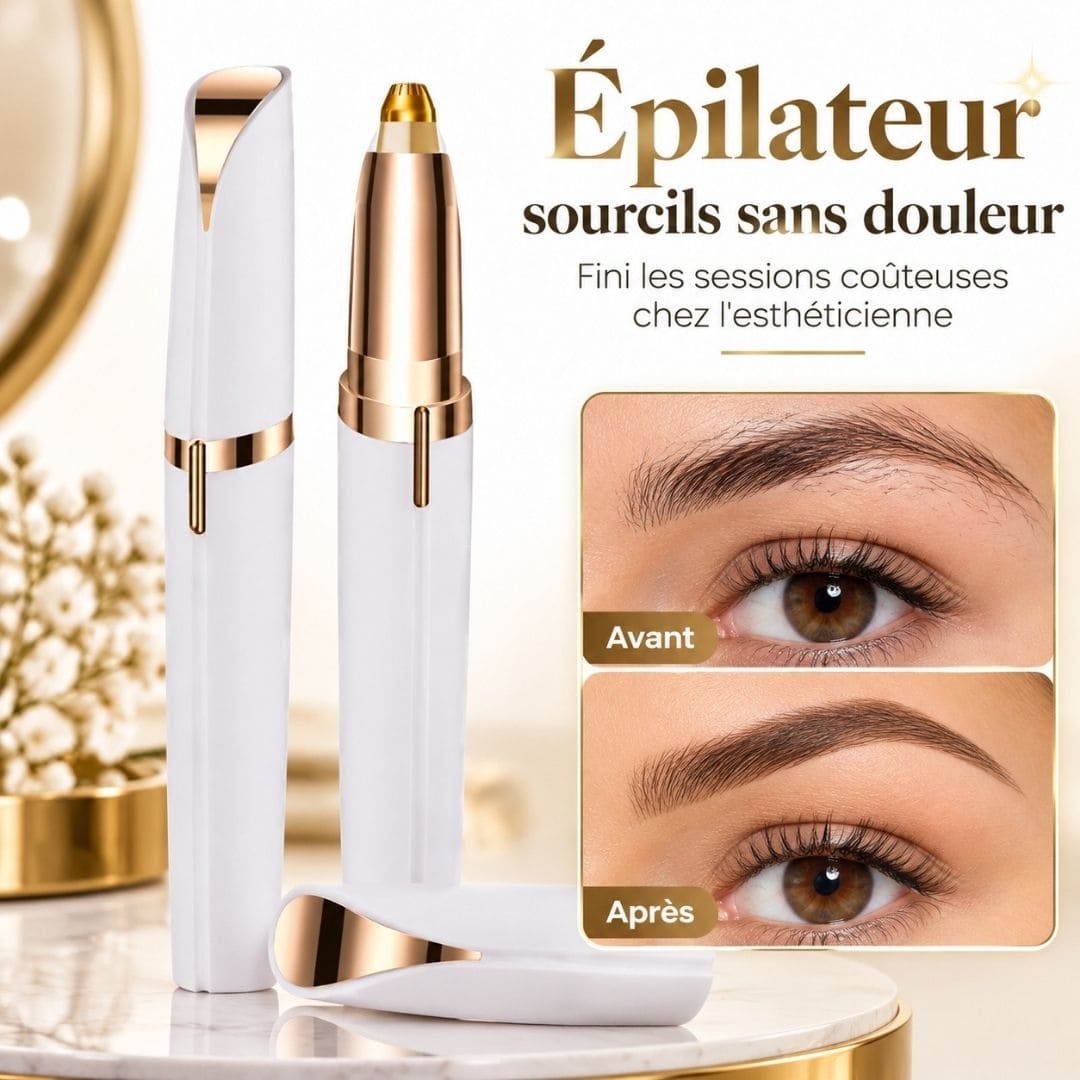 Épilateur sourcils sans douleur – Fini les sessions coûteuses chez l'esthéticienne